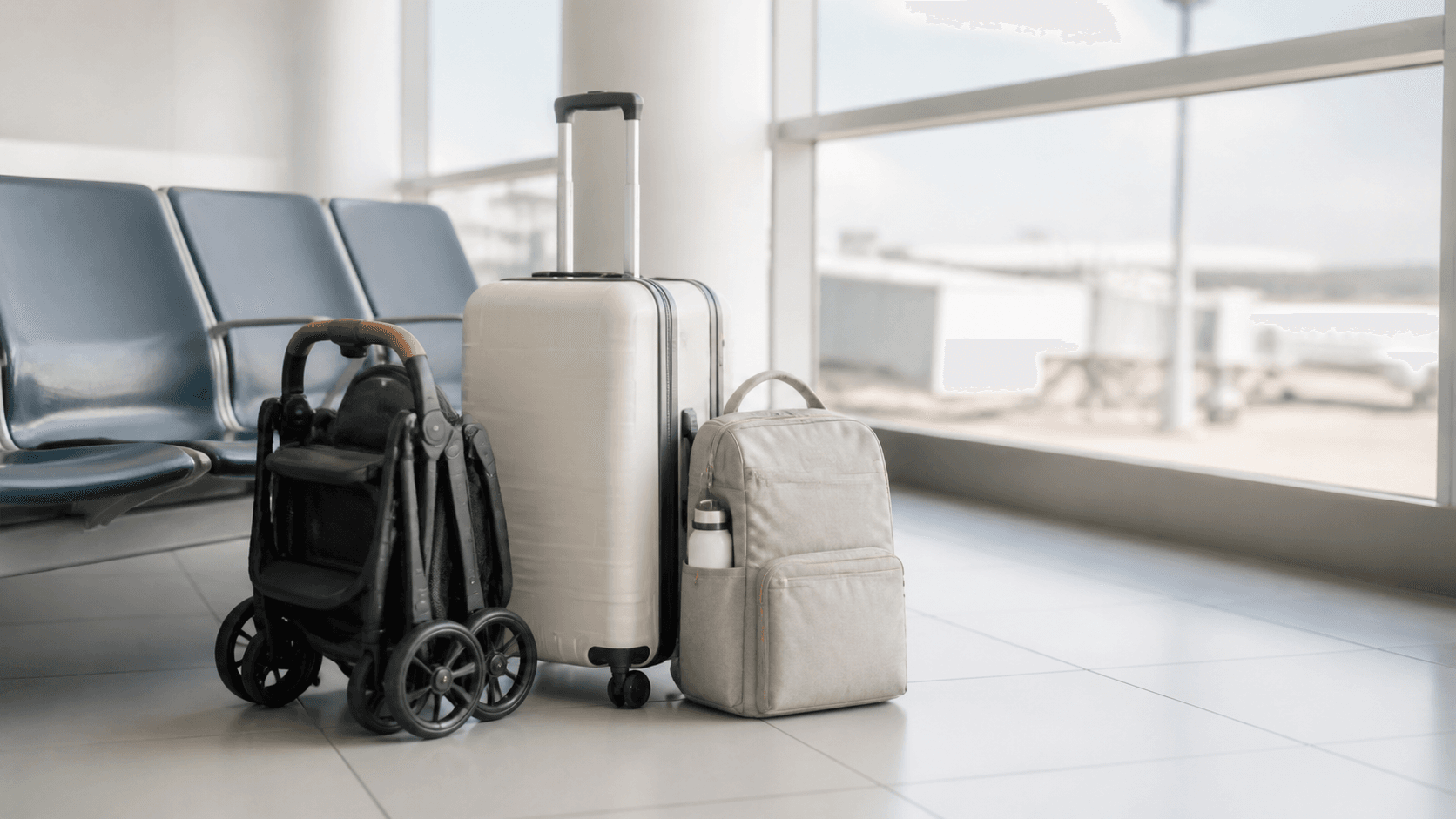 Stroller bayi ringan untuk kota dan perjalanan