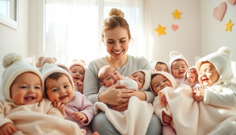 Characteristics of babies born in February