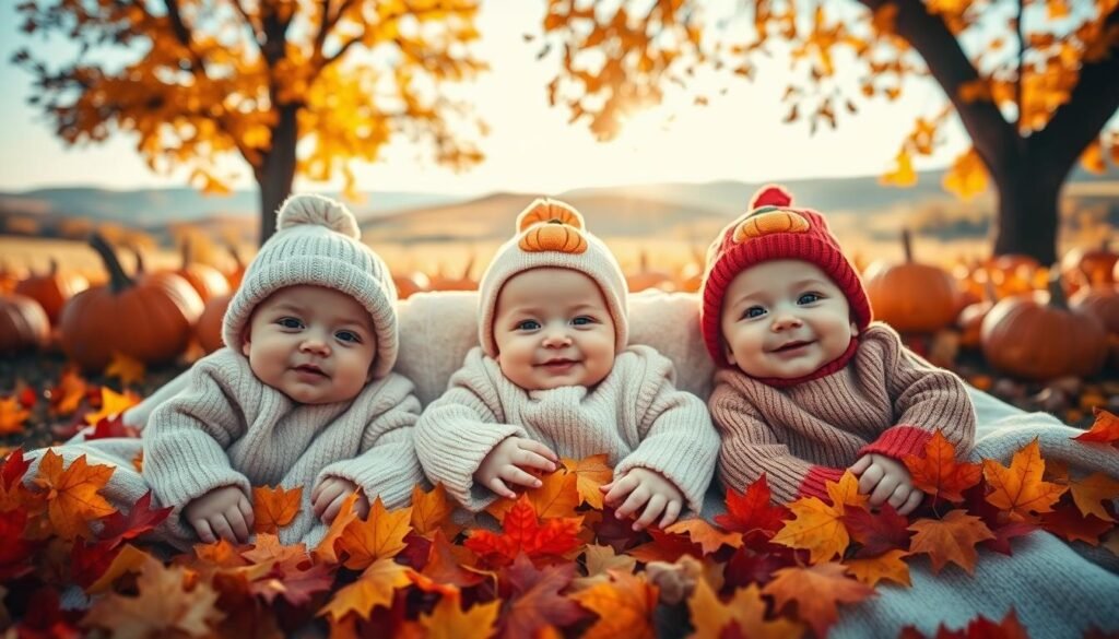Characteristics of babies born in October